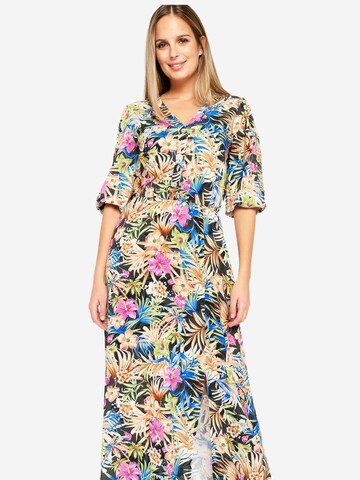 LolaLiza Shirt Dress in Mixed colors: front