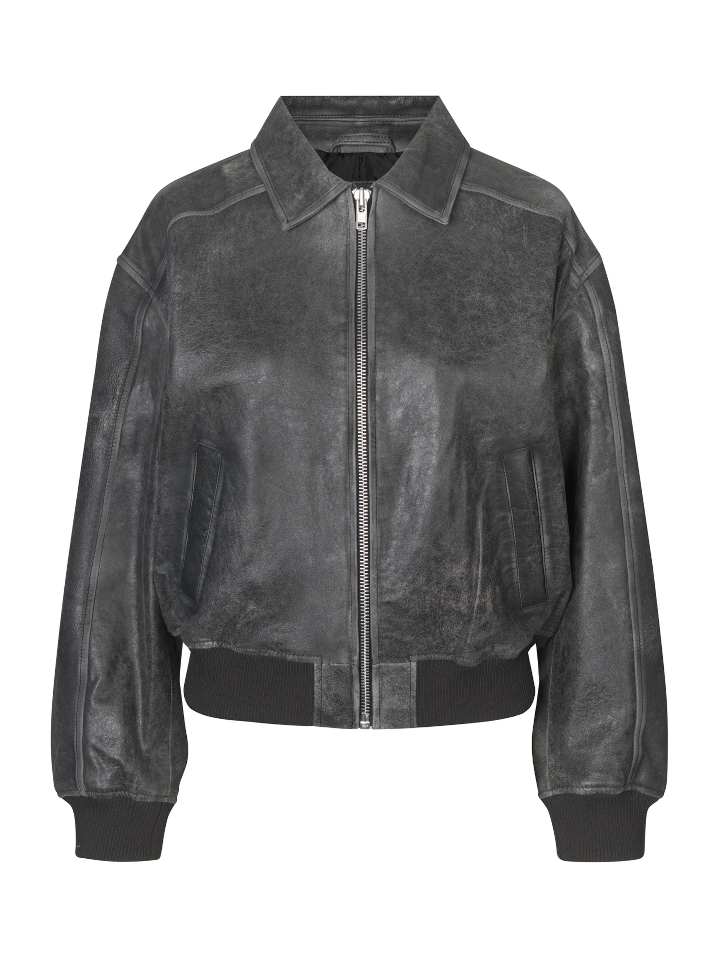 modströmPrijelazna jakna 'Tiggy' - crna boja: prednji dio