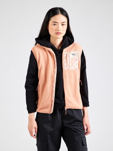 Gilet sportivo 'ROTHE' di Kari Traa in arancione: frontale