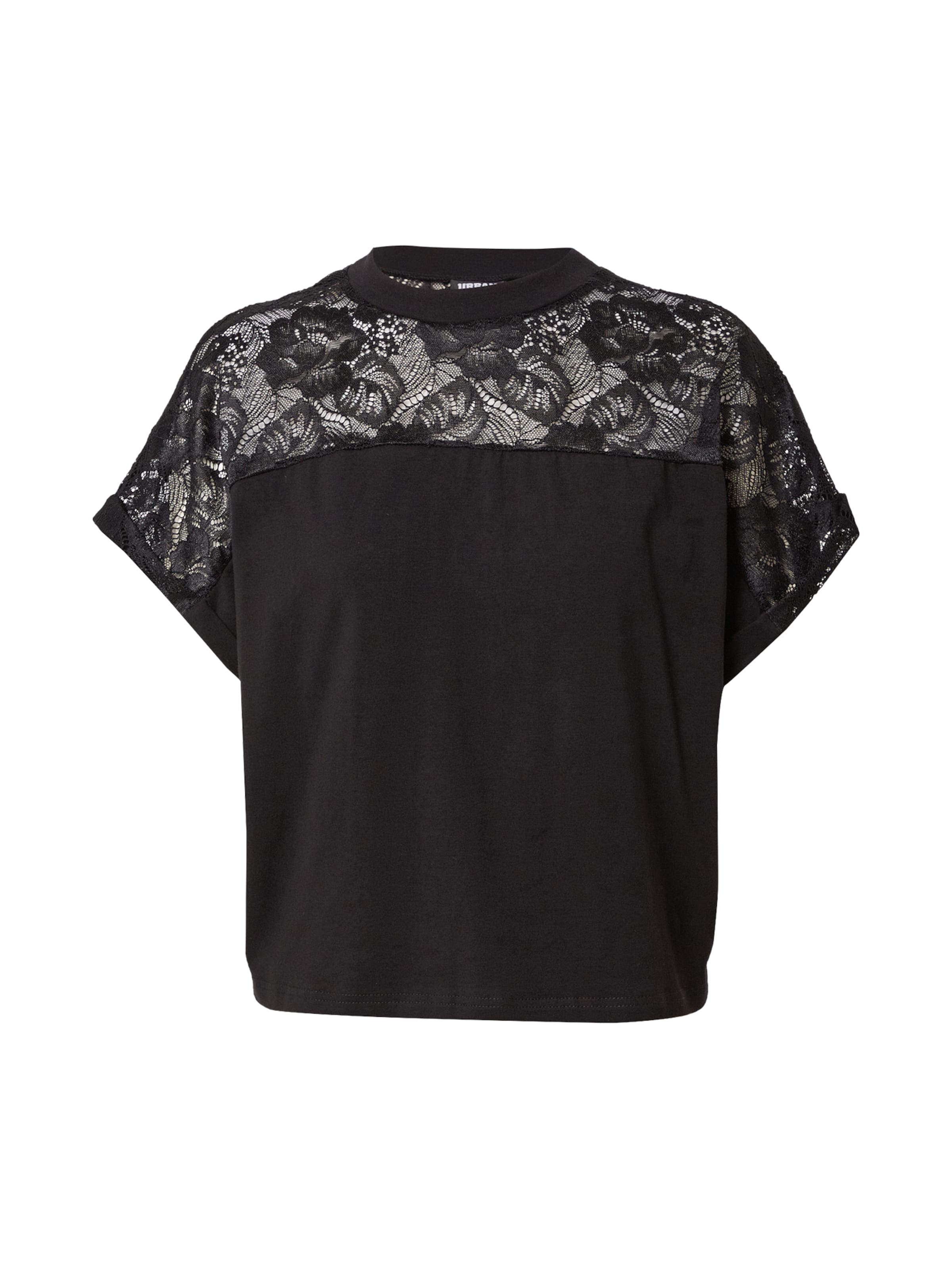 Urban Classics Shirt in Black: front