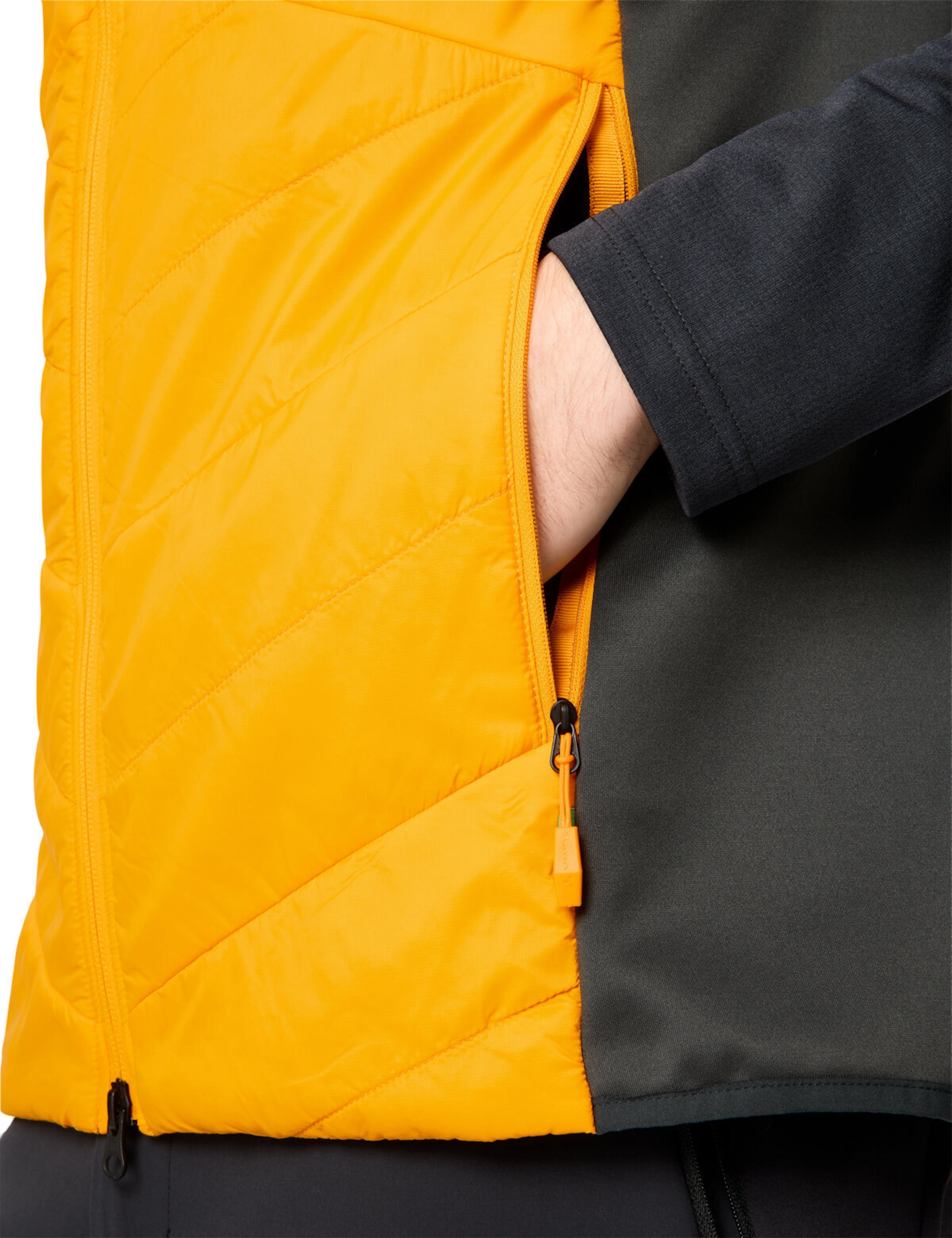 VAUDE Sports vest 'Sesvenna IV' in Yellow