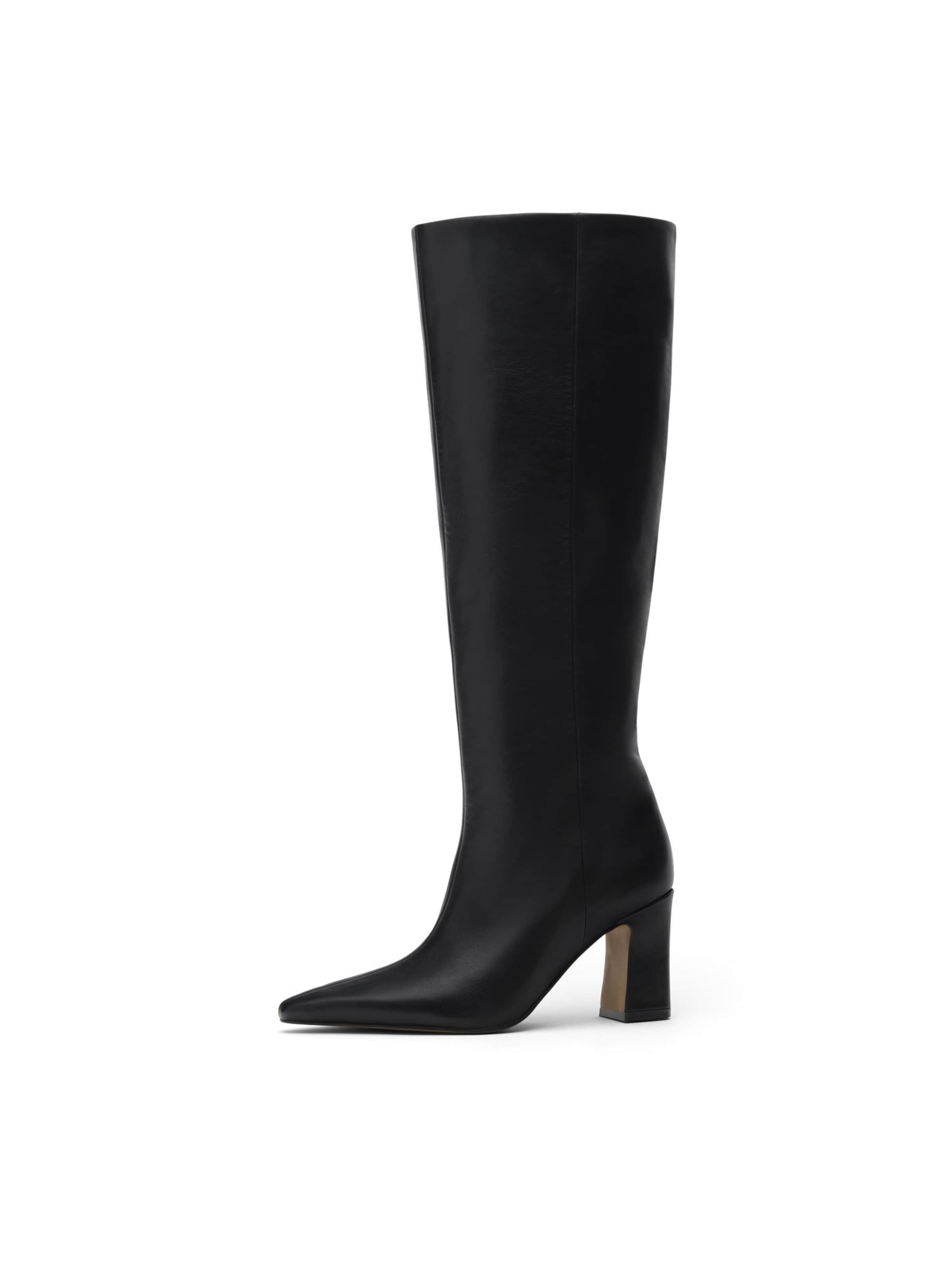 SACHA Bottes en 36 en noir, Vue avec produit