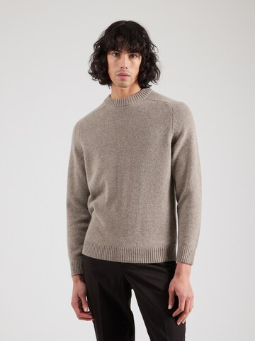 SELECTED HOMME Trui 'SLHNICO' in Beige: voorkant