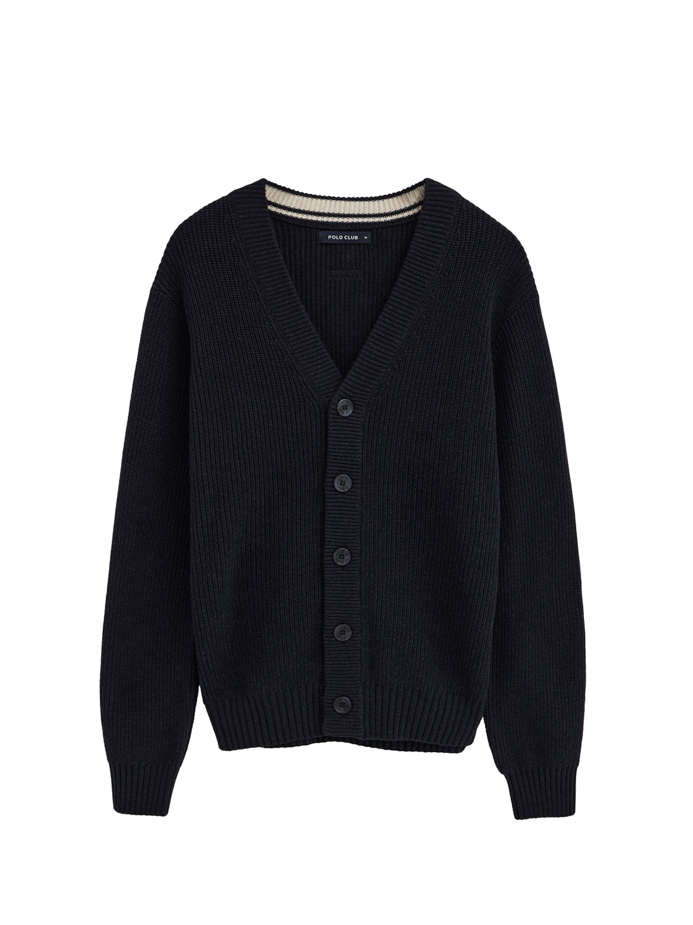 Polo Club Knit Cardigan in Navy, Item view