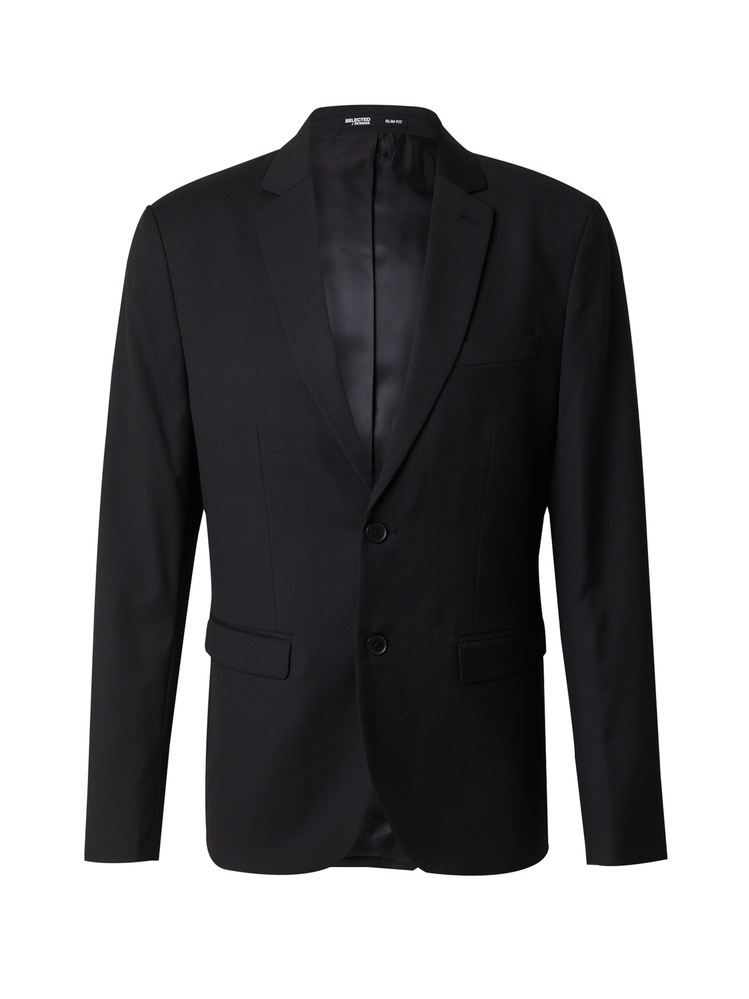 SELECTED Slim fit Suit Jacket 'SLHCEDRIC' in Black: front