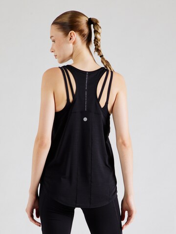 ASICS Sports Top 'ROAD' in Black