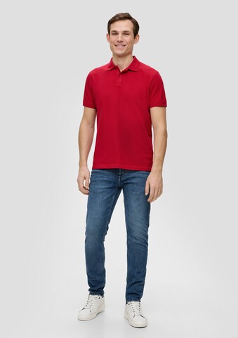 s.Oliver Poloshirt in Rot