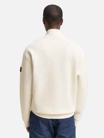 TOM TAILOR DENIM Sweatshirt in White