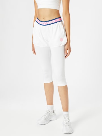 BIDI BADU Regular Workout Pants 'Kara Tech Shopri' in White: front