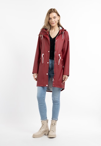 Manteau fonctionnel DreiMaster Maritim en rouge