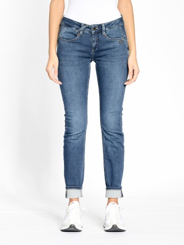 Gang Skinny Jeans '94Nele' in Blauw: voorkant