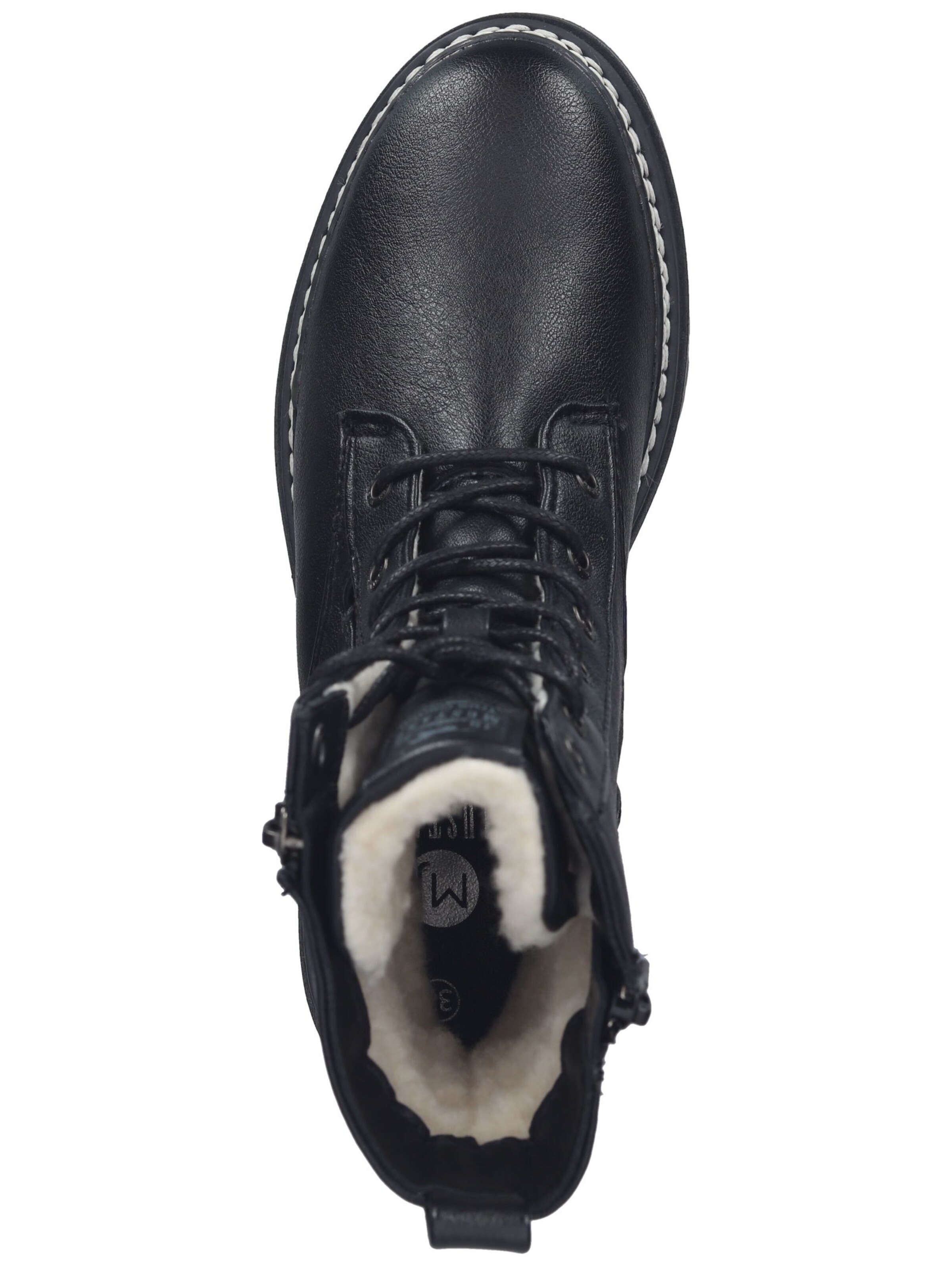 Bottines à lacets MUSTANG en noir