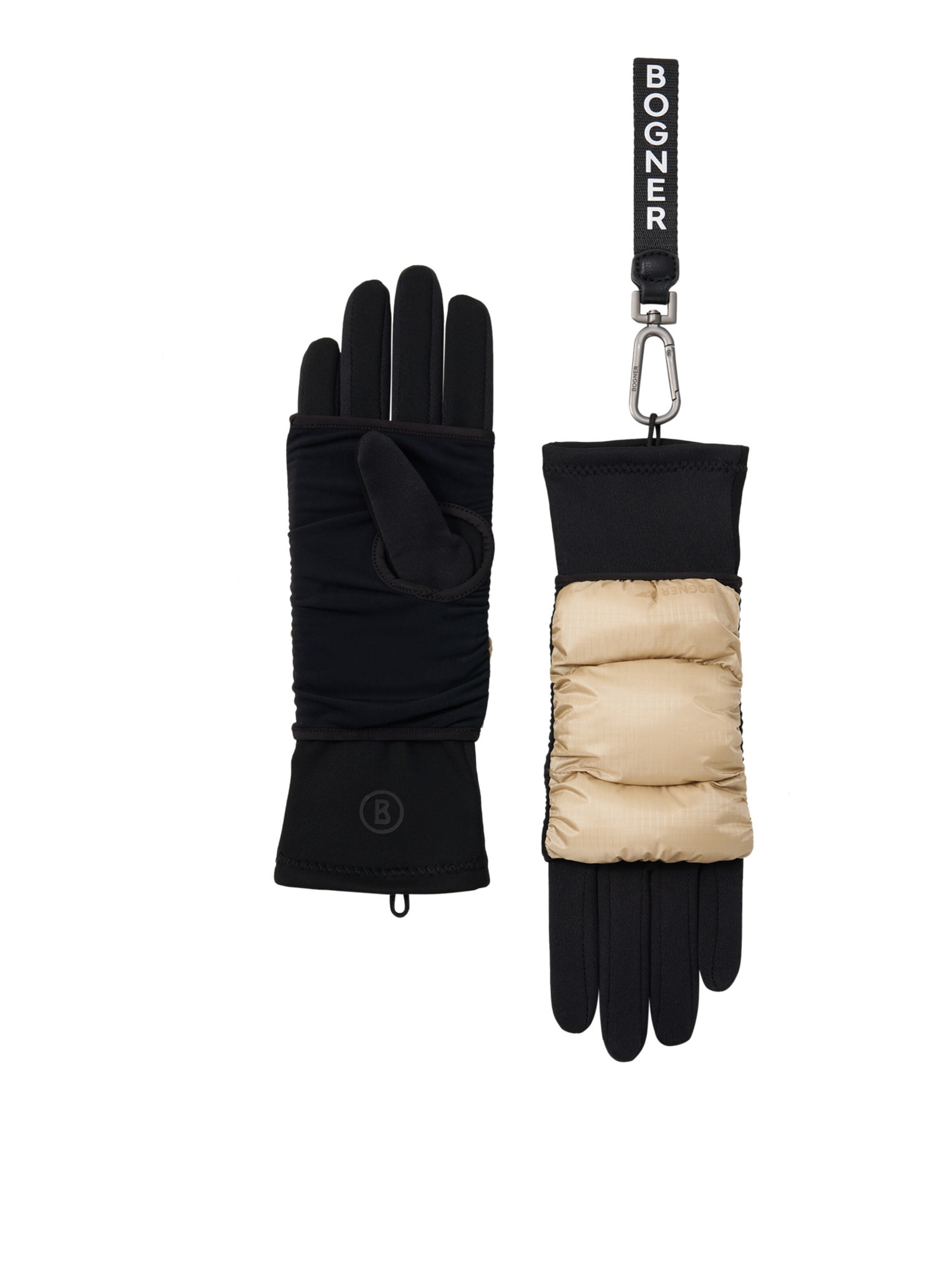 BOGNER Handschuhe 'Touch 007' in Beige: Vorderseite