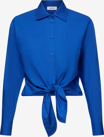 ESPRIT Blouse in Blauw: voorkant