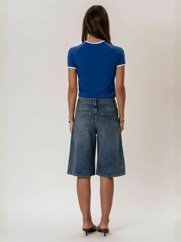 It's May Top ' Rosa ' in Blue