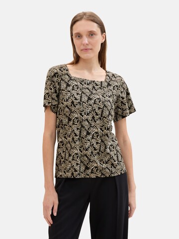 TOM TAILOR Bluse in Schwarz: Vorderseite