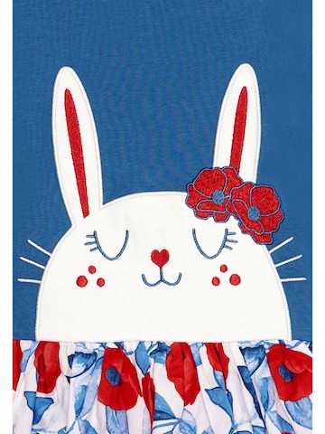 Robe 'Cute Bunny' Denokids en bleu