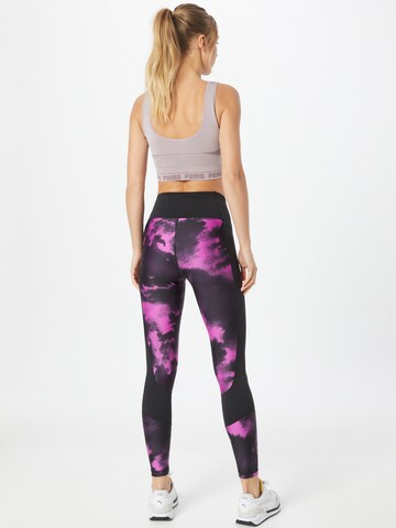 PUMA Skinny Športne hlače | vijolična barva
