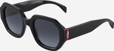 LEVI'S ® Sonnenbrille in dunkelrot / schwarz / weiß, Produktansicht