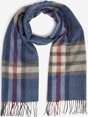 Écharpe Finshley & Harding en bleu : devant