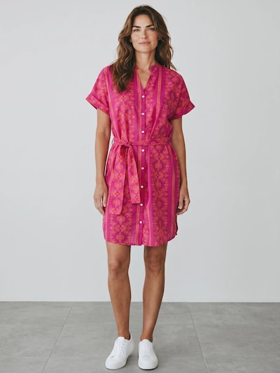 Pink Label Vestido de verão 'BEACHWEAR EMBROIDERY ORANGE' em 36 em vermelho cereja, Vista do artigo