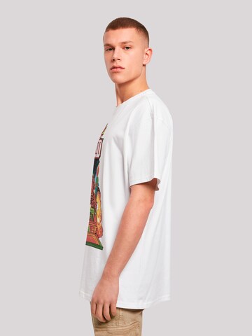 F4NT4STIC T-Shirt 'Arcade Game Atari Retro' in Weiß