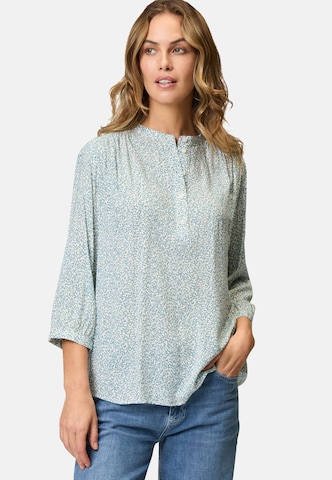 zero Blouse in Blue: front
