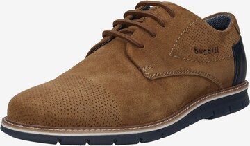 bugatti Lace-Up Shoes in Brown: front