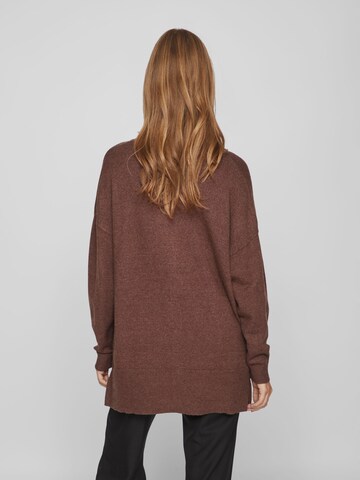 VILA Knit Cardigan in Brown