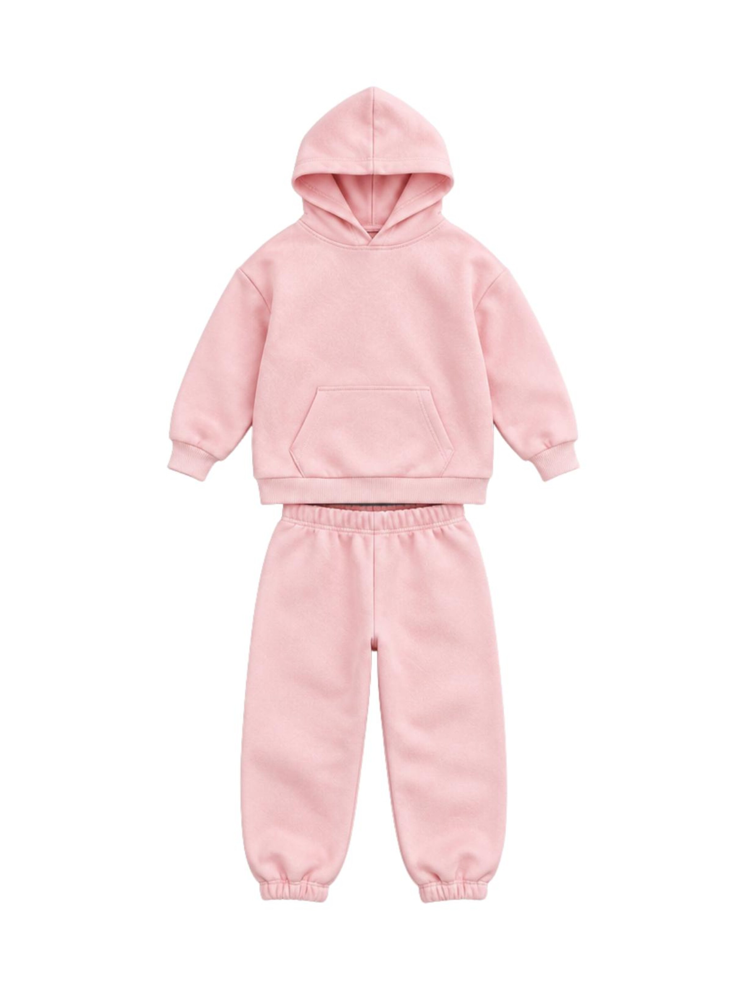 LOUIS LECLER Joggingpak 'Finn' in Roze: voorkant