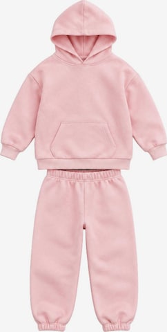 LOUIS LECLER Joggingpak 'Finn' in Roze: voorkant