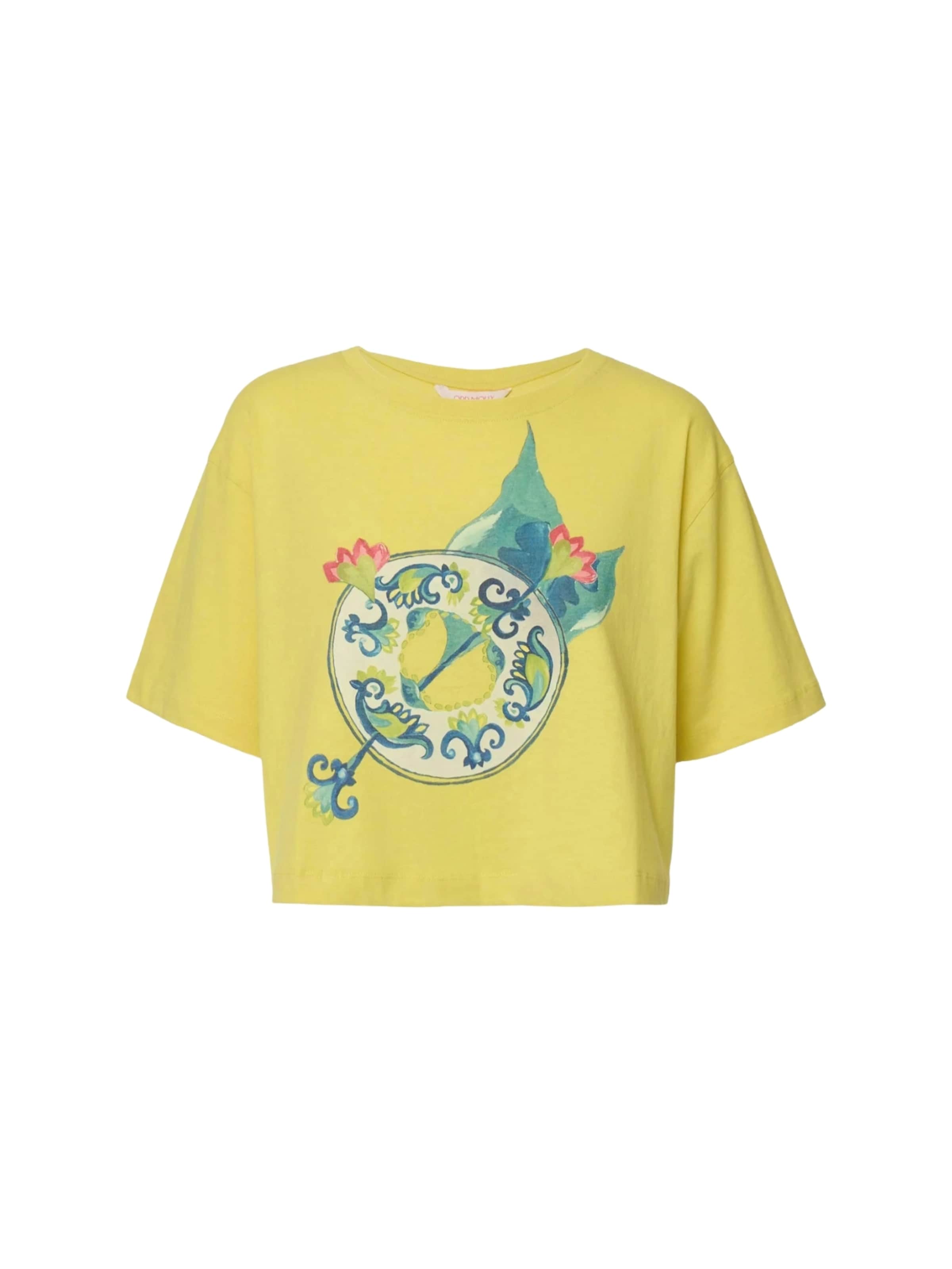 Maglietta ' Me ' di Odd Molly in giallo: frontale