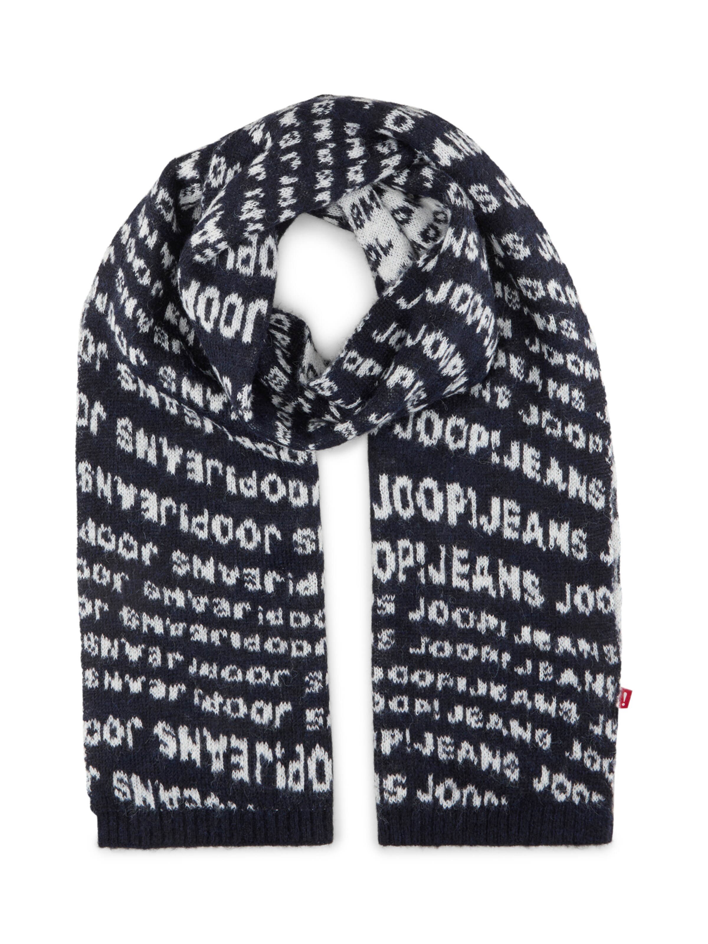 JOOP! Jeans Sjaal 'Ada' in Blauw: voorkant