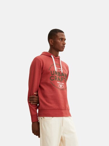 TOM TAILOR Sweatshirt in Rot