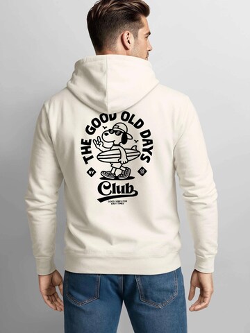 Neverless Sweatshirt 'Good old Days' in Beige