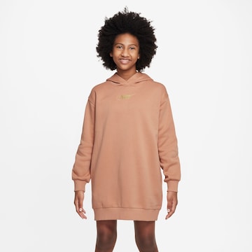 Nike Sportswear Šaty – oranžová: přední strana