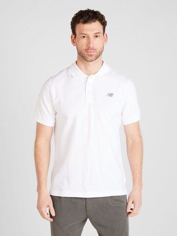 new balance Shirt in Wit: voorkant