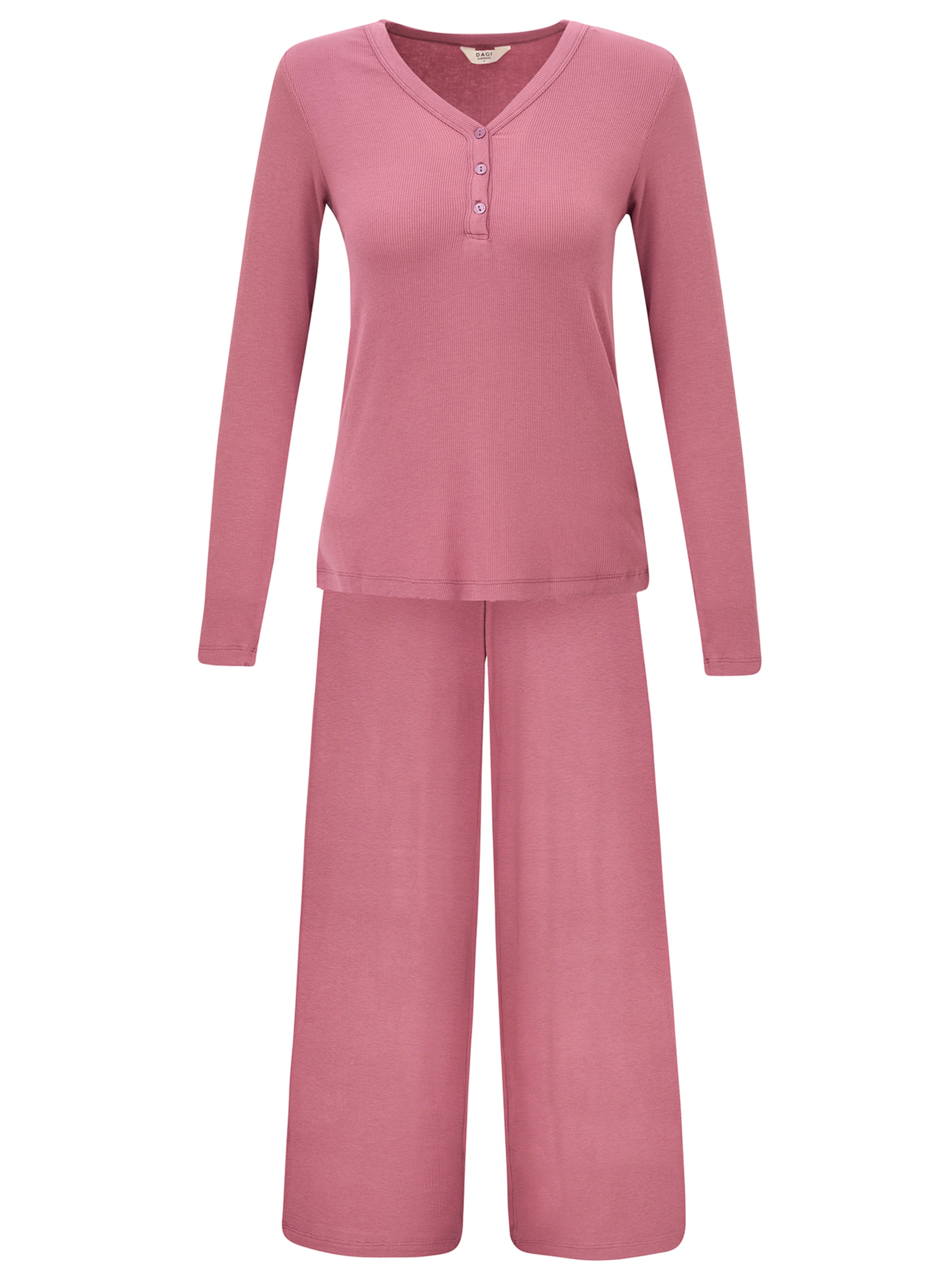 Pigiama di Dagi in rosa: frontale