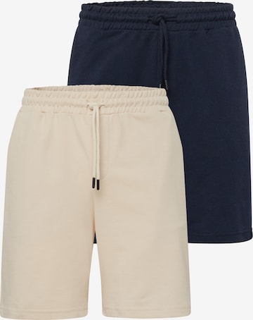 Trendyol Regular Shorts in Blau: predná strana
