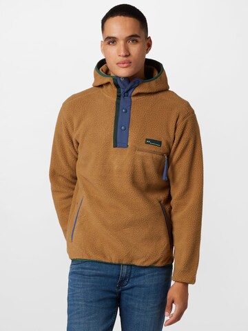 Pull-over de sport 'Helvetia' COLUMBIA en beige : devant