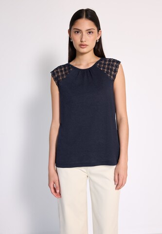 Street One Studio Top in Blue: front