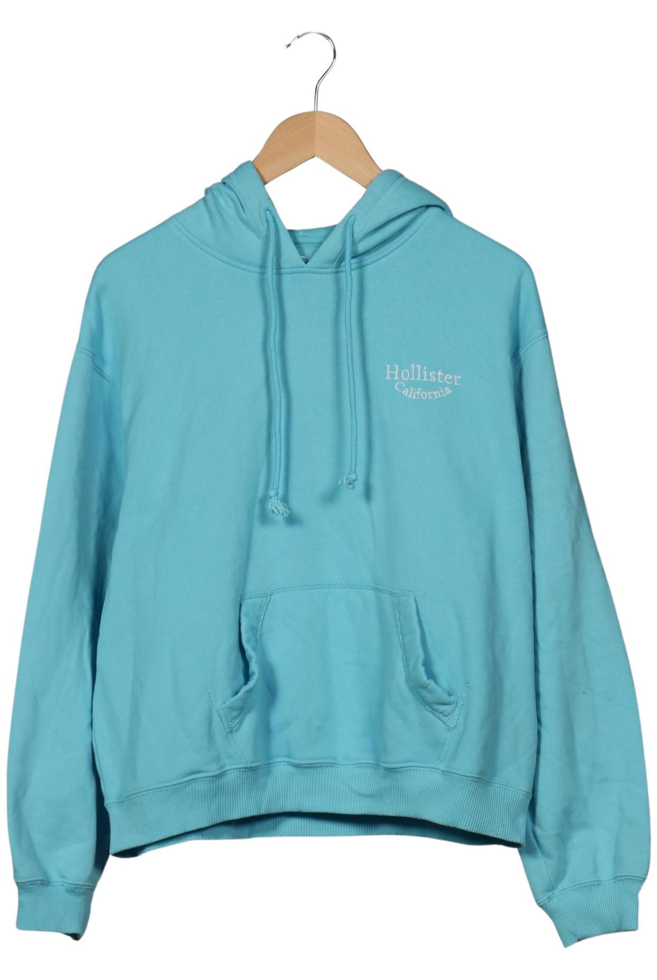 HOLLISTER Sweatshirt & Zip-Up Hoodie in L in Blue: front