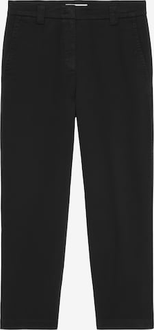 Marc O'Polo - Regular Calças chino 'Kalni' em preto: frente