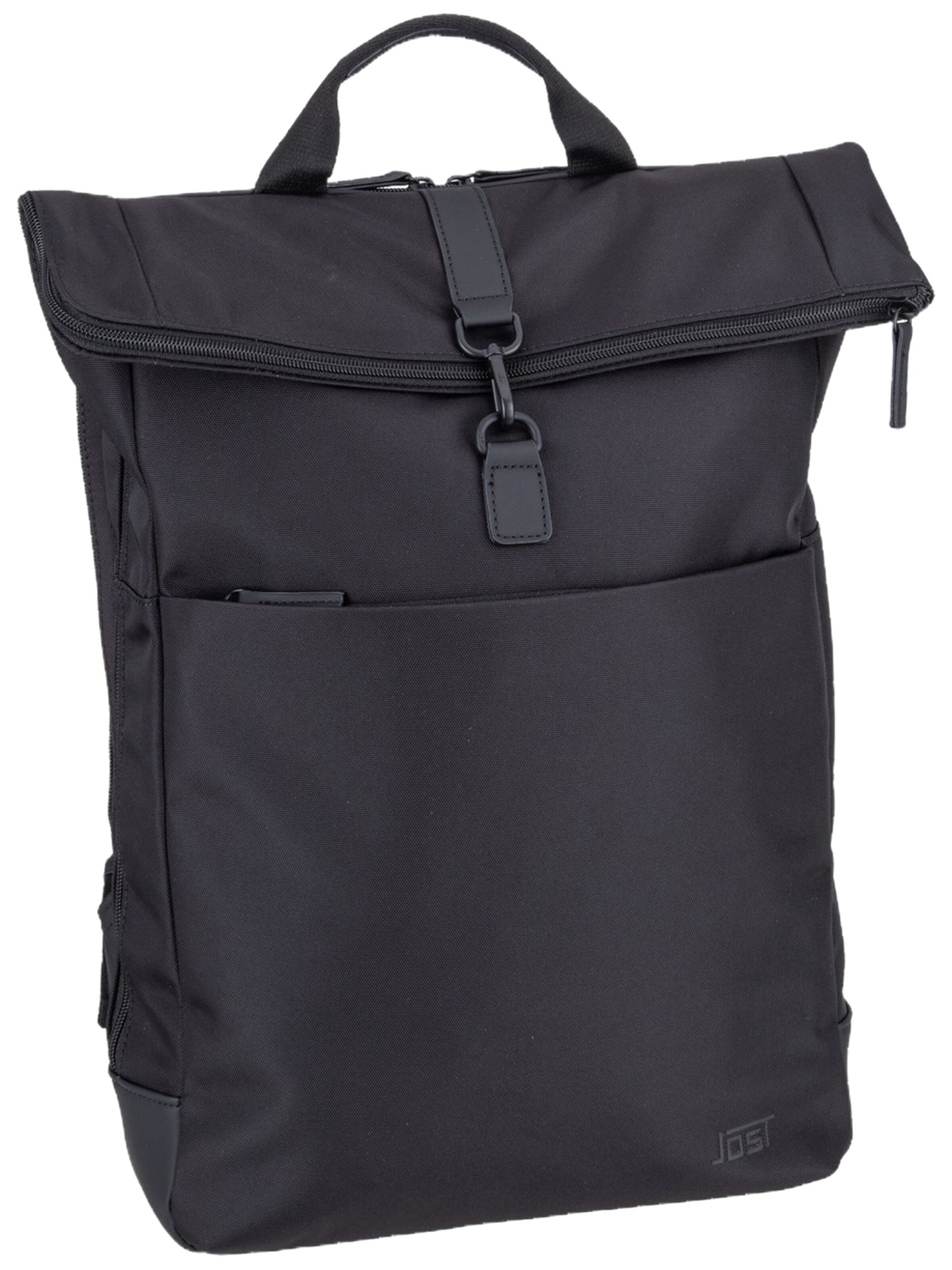JOST Rucksack ' Tallinn ' in Schwarz: Vorderseite