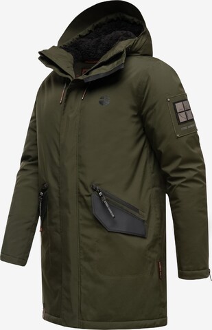 STONE HARBOUR Winter parka 'Ragaan' in Green