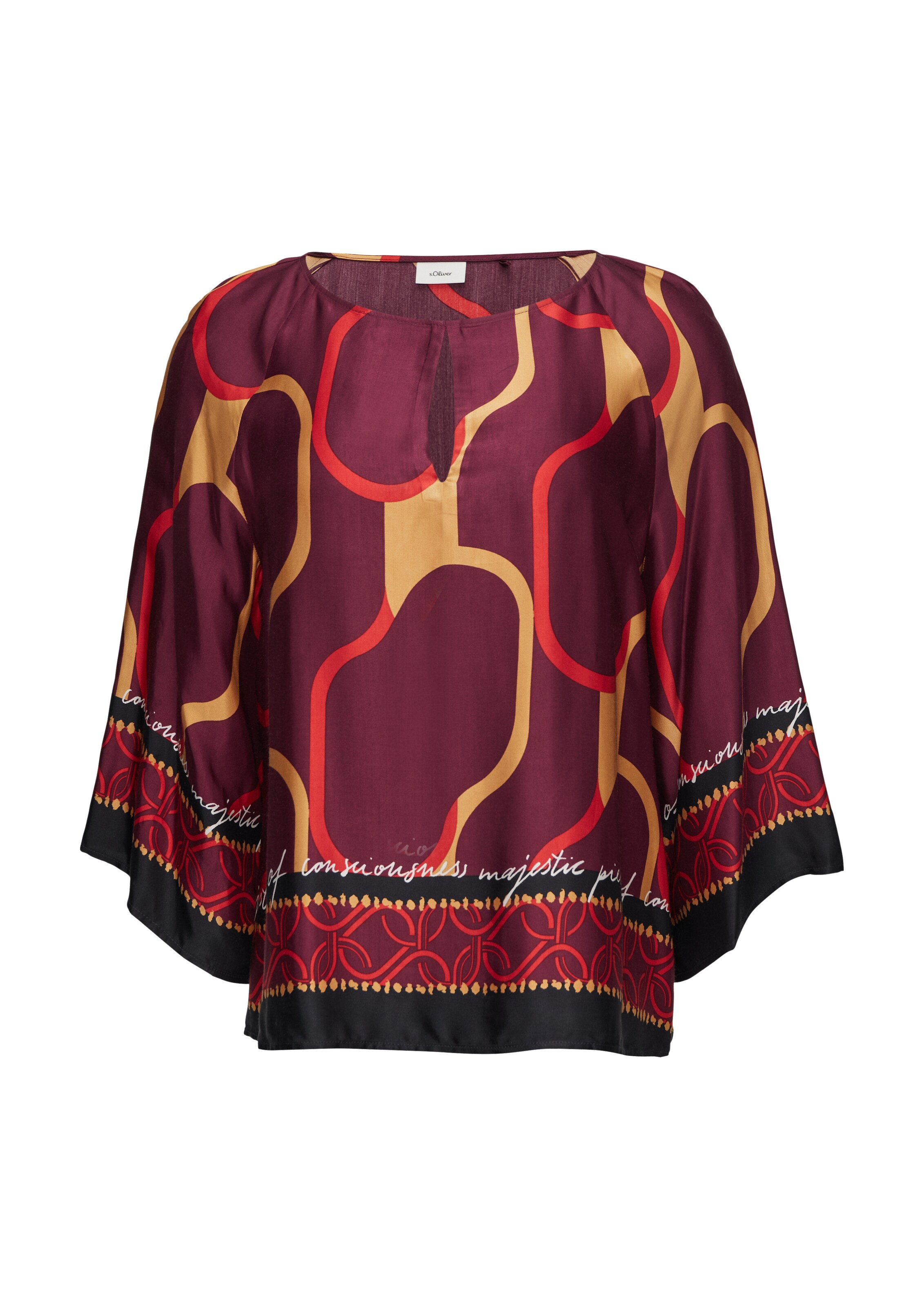 Chemisier s.Oliver BLACK LABEL en rouge : devant