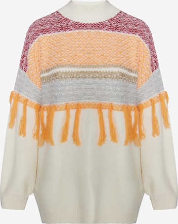 IZIAPulover 'Eyota' - bijela boja: prednji dio