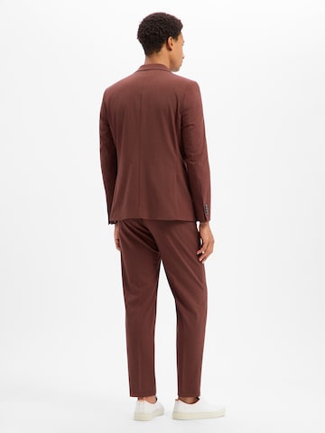 BENVENUTO Slim fit Suit 'Salvi-Savona' in Brown