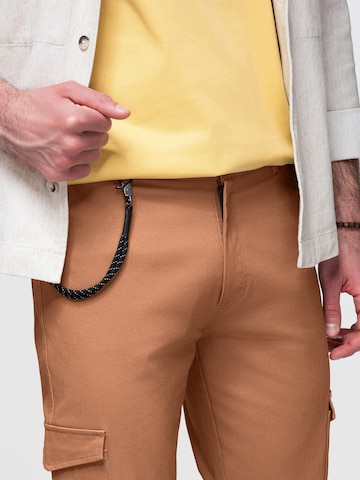 Ombre Regular Cargo Pants in Brown
