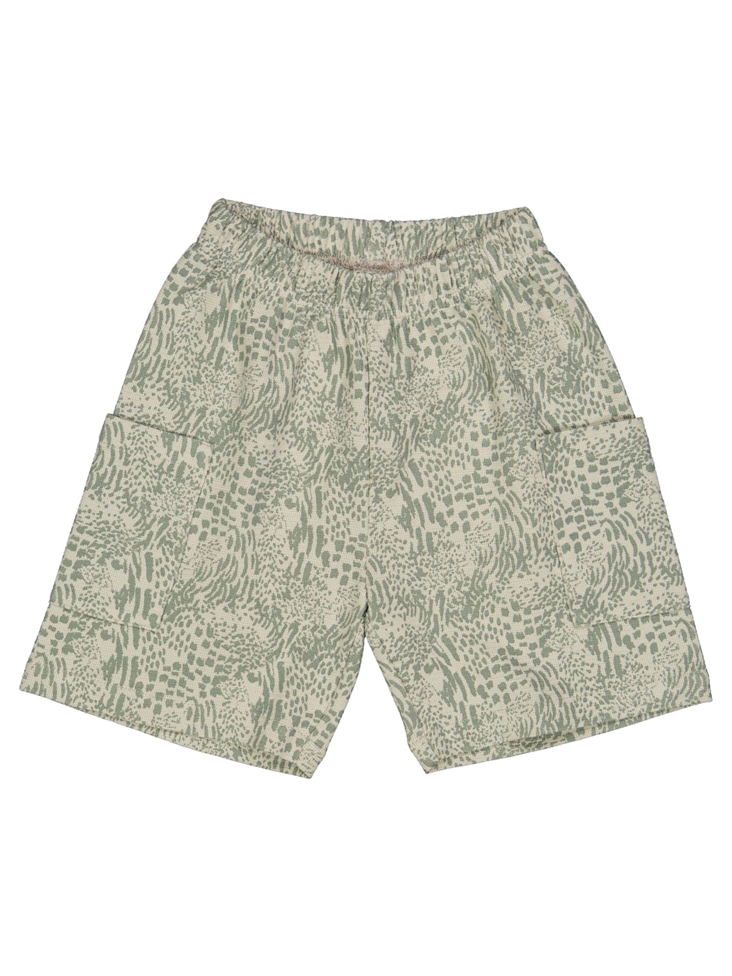 Müsli by GREEN COTTON - Loosefit Calças em verde: frente